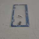 Ocean Waves License Plate Frame Funny Beach Sea Wave Stainless Steel License Plate Frames Auto Parts Decoration with Screws License Plate Holder for Men Women 12x6 Inch (one size)