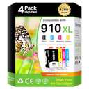 Skydo 910XL Ink Cartridges for HP Printers Compatible for HP 910XL Ink Cartridges Combo Pack