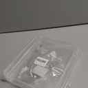 CY craft Clear Acrylic Floating Shelves Display Ledge, 5 MM Thick Wall Mounted Storage Shelf for Kitchen/Bathroom/Office,Invisible Kids Bookshelf and Spice Rack,15 Inch,Set of 4