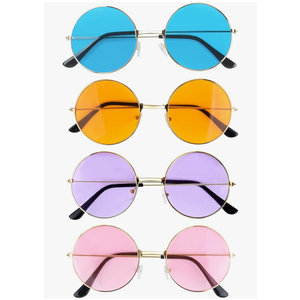 CHRORINE Hippie Sunglasses Assorted Colors hippie glasses for women