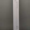 Babepai Retractable Baby Gates Extra Wide | 72" Wide x 38" Tall Dog Gates for Stairs | Indoor/Outdoor Use | Child Gates for Doorways, Deck, Porch, Hallways, Patio - White