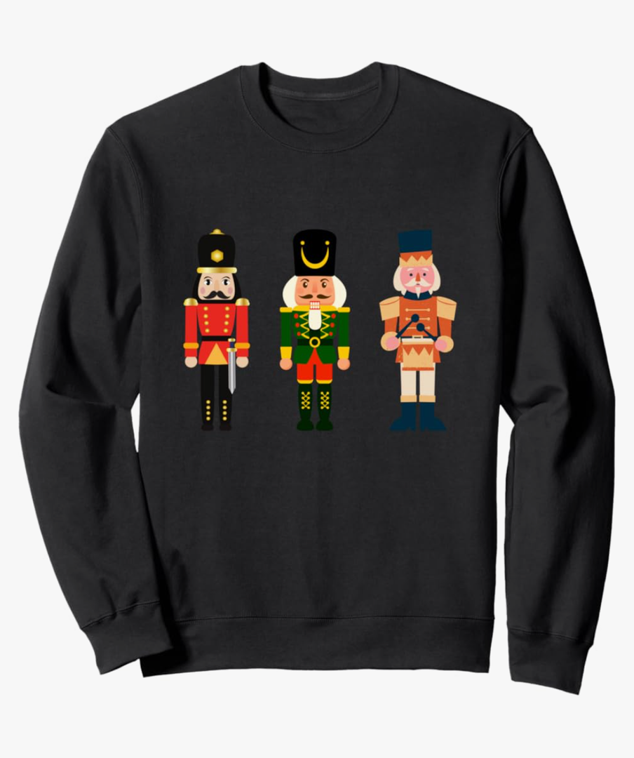 Nutcrackers Christmas Funny Vintage Traditional Sweatshirt XL