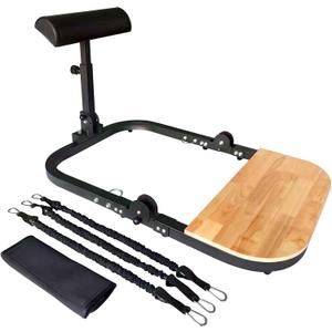 Hip Thrust Machine Bench for High Resistance Glute Workout Equipment,Glute Machine Home Gym Comes with 50, 100, and 150 Lbs of Resistance