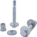 Rear Toe Link Alignment Bolts Kit, Rear Camber Bolts Compatible with Chrysler Sebring 200, Dodge Avenger Caliber Durango Journey, Jeep Compass Patriot Grand Cherokee 6508486AA (Pack of 2) (Normal)