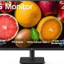 LG 27MS500-B 27 inch IPS Computer Monitor FHD (1920x1080) 100Hz 5ms Reader Mode Borderless Design OnScreen Control Black Stabilizer DAS Crosshair HDMI Black