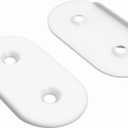 screw connector, for furniture, (white)