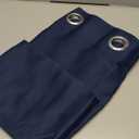 NICETOWN Blackout Draperies Curtains, All Season Thermal Insulated Solid Grommet Top Blackout Curtains/Drapes for Kid's Room (Navy, 1 Pair, 42 x 45 Inch)