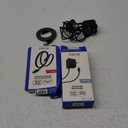 Set 2 Pack ZGEAR 3 Foot Flat Magnetic Sync & Charge Cable And Fast Charge For Lightning Tip