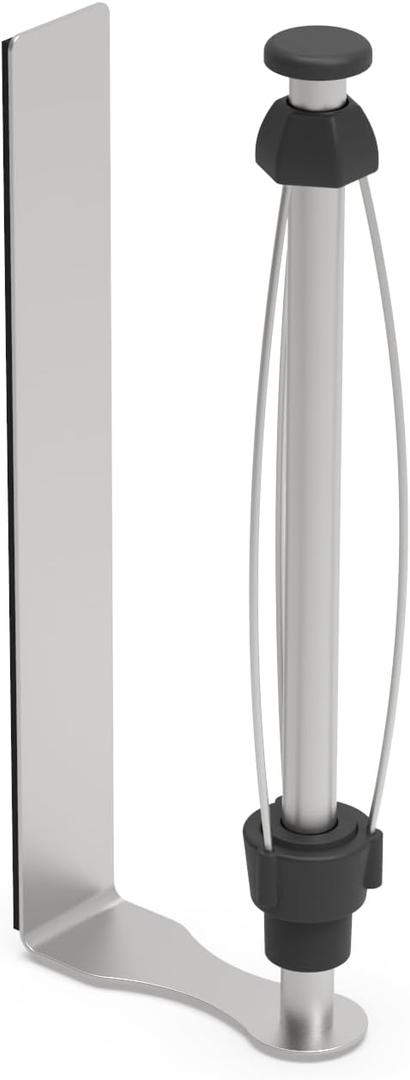 Ant Mag Magnetic Paper Towel Holder with One Hand Paper Tear and Adjustable Damping Effect Strong Magnet Ideal for Kitchen Refrigerator Cruise & Grill,Silver