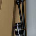 GlikCeil Wooden Baby Crib Mobile Arm 27.17 Inches Cloud Design Adjustable Baby Mobile Hanger for Crib Cot Bed Bassinet Wind Chimes Bed Bell Nursery, Black