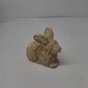 7Inc Natural Easter Sitting Bunny