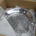 Chafing Dishes for Buffet 4 Pack, 5 QT Round Chafing Dishes for Buffet [Elegant Silver Colors] Stainless Steel Chafing Dish Buffet Set for Any Party