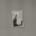 Mabor Sliding Door Lock, Zinc Alloy Rotary Latch for Patio & Screen Doors, Safety Lock for Gates & Windows (Black)