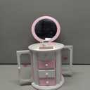 Renawe Girls Musical Jewelry Box Necklace Storage Accessories Gifts Cute Kids Jewelry Boxes for Little Girl Toddler Children Jewelry Organizer Best Girls Birthday Gift Stuff Child Music Jewelry Box