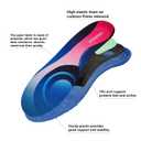 2 x GRIAEDIT Plantar Fasciitis Insoles for Men Women,High Arch Support for Pain Relief,Inserts Orthotic for Flat Feet Absorbing Inserts Standing All Day,Insoles for Work Boots M5-5.5/W7-7.5