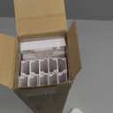 D-Line 32.8ft Cable Raceway, Self Adhesive Cord Cover, Hide and Protect Surface Wires, Paintable - 10x 1in (W) x 0.63in (H) x 39in Lengths - White