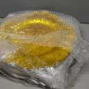 Mimorou 18 Pack Reef Charger Plates Plastic Snowflake Charger Plates Wedding Floral Decor for Christmas Dinner Wedding Party Event Supplies, 13 Inch(Gold)