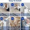 Alcedo Alternating Air Pressure Mattress Pad for Bed Sore and Ulcer Prevention, Hospital & Home Use Medical Mattress Topper for Bedridden Patient, Adjustable Ultra Quiet Pump and Waterproof Cushion