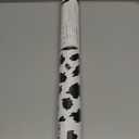 Ismoon Delicate Black and White Peel and Stick Wallpaper 17.3"X118" Leopard Wallpaper Modern White Contact Paper Thickened Removable Self-Adhesive Wall Paper for Home Decoration Vinyl Film Roll