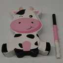 Aoriher Cow Piata with Blindfold and Bat, Farm Animal Theme Birthday Party Supplies Cow Piata for Birthday Party Favors Decor, 16 x 12 x 3.2 Inch