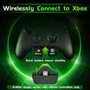 Wireless Gaming Headset for Xbox Series X/S, Xbox One, PS5, PC, Mac, Bluetooth 6.0 Gaming Headphones with Flip-to-Mute Noise-Canceling Mic, Foldable, 3D Surround Sound, 45H Battery - Black