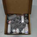 Hibbent 10 Pieces Toilet Seat Bumpers, Universal Buffer Toilet Lid Rubber Bumpers Each One with 2 Thickness TPE Pads(2 Heights) Strong Adhesive Bidet Bumpers Used for Home, Hotel, Hospital (Gray)