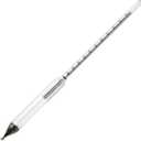 H-B Instrument B61809-0100 Plain-Form Glass Hydrometer, 0 to 26.5% Salt By Weight/0.5% Div