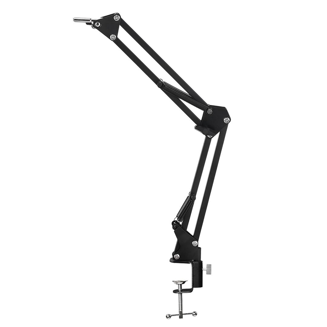 Desktop Adjustable Suspension Boom Scissor Arm Stand Mount for Webcam