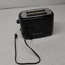 Toastmaster 2-Slice Cool Touch Toaster, black with stainless accent