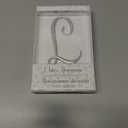 Lillian Rose Rhinestone, Large, Monogram Letter L, Silver, 4.5" L, None