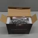 Single-Din Stereo with Car Phone Holder - Bluetooth Car Radio - Push to Talk Assistant Multi Color LCD AM FM Tuner AUX USB Built-in Mic Wireless Remote Control