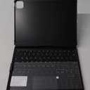 edaiser Swivel Keyboard Case for 2024 Apple iPad Pro 11 inch M4 A2836 A2837 A3006; Rotatable Cover with Pencil Holder, Multi-Touch Trackpad, RGB Backlit, Black