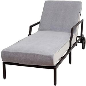 Linum Home Textiles Cl95-Snp Chaise Lounge Cover, Grey
