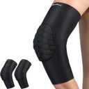 HiRui Elbow Pads for Teenagers Men and Women - Basketball Baseball Elbow Brace for Collision Avoidance and Support (Small, Black)