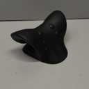 RESTCLOUD Neck and Shoulder Relaxer, Cervical Traction Device for TMJ Pain Relief and Cervical Spine Alignment, Chiropractic Pillow, Neck Stretcher (Black)