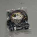 2PCS Headlight Wiring Harness Assembly Front Headlamp Socket Wire Compatible with Chevy Silverado 1500 2500HD 3500HD 2008 2009 2010 2011 2012 2013 2014 Replace# 15841609 25962806 645745