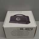 5.8 GHz Wireless TV Speakers for Hard of Hearing Seniors, Portable TV Speaker Amplifies TV Sound, 0ms Audio-Video Sync, 20Hrs+ Playback, HDMI(ARC)/AUX/RCA/Coax/Opt, All Cables Included