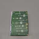 Crystal Ornaments Christmas Tree Decorations - 21pcs Christmas Tree Ornaments Sparkling Dazzling Festival Party Decoration Crystal Snowflake Design Hanging Ornament Holiday Season Home Decor (Transparent)