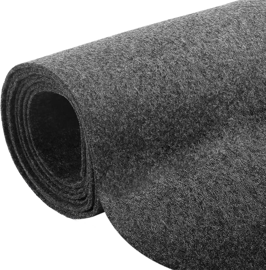 78"x40" Grey Underfelt Carpet for Speaker, Sub Box Carpet, Auto, RV, Boat, Marine, Truck, Car Trunk Felt Fabric Material (Gray)