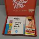 Pidoko Kids Developmental Baby Box - One Year Old Boy Birthday Gift - First Words, Sounds, Talk & Scribble for 1 + Boys Girls - Toddler Learning Activities Toys - Educational Board Books & Flashcards