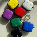 iFace First Class Case [Compatible with AirPods Pro]  Cute Shockproof Hybrid Dual Layer [Hard Cover + Bumper] Keychain Protective Case [Drop Tested]  Green