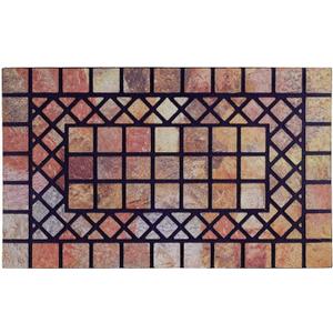 CHICHIC Welcome Door Mat 18 x 30 Inch Front Doormat Outdoors for Home Entrance Outdoors Mat for Outside Entry Way Doormat Entry Rugs, Heavy Duty Non Slip Rubber Back Low Profile, Colorful