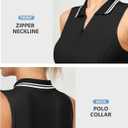 Heathyoga Athletic Dress for Women Golf Dresses for Women Tennis Dress with Shorts Underneath for Workout Active with Pockets (Black)