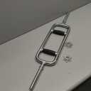 Cap Barbell Standard Threaded 34" Triceps Bar | Multiple Options (Black, Rubber Grips)