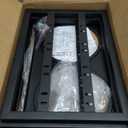 Elevated Dog Bowls for Medium Breed: 4 Height Adjustable Raised Dog Bowl with Metal Stand, Dog Feeder Station with 2 Stainless Steel Bowls for Small Medium and Large Size Dogs, Black