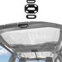 RT-TCZ for Jeep JL Carbon Fiber Dome Light Cover Trim for Jeep Wrangler JL Gladiator JT 2018-2023 ABS Interior Accessories 3pcs