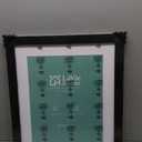 LaVie Home 14 x 17 Poster Frame Black, Display Pictures 11x14 with Mat or 14x17 Without Mat, Stable and Sturdy Picture Frame and Polished Plexiglass, Horizontal and Vertical Format of The Wall1 Pack