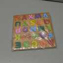 Alphabet Wooden Puzzles for Toddlers 3-5, Pack of 3 ABC, Number and Shape Puzzle, Preschool Educational Learning Toys with Puzzle Board & Letter Blocks for Girls Boys Ages 3 4 5 Years Old