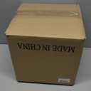 16ft Mid Century Pendant Light Fixture, White Frosted Glass Globe Hanging Light with Dimmable Switch and Plug for Kitchen Island, Dining Room, Bedroom Room, Living Room (Brass)