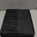 StorageWorks Trunk Organizer for Car, Car Organizer with Lid, Seat Back Storage, Medium, Black, 1-Pack